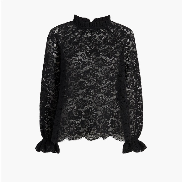 Hill House Tops - Hill House The Millie Top in Black Lace